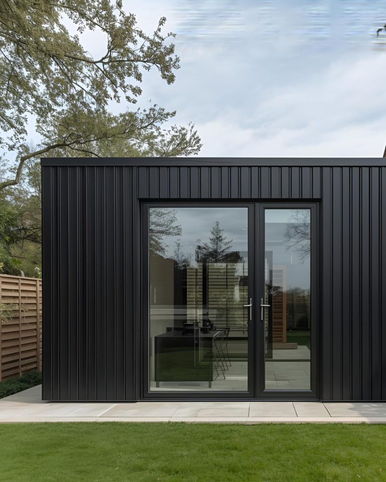 fully insulated garden room in Woking